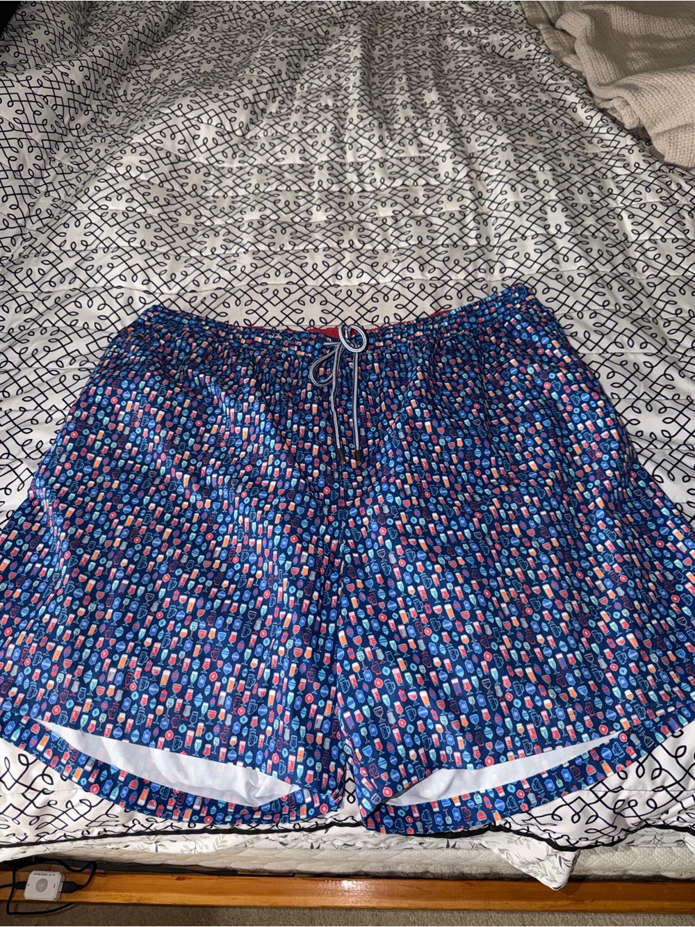 Peter Millar Men’s Seaside Collection Graphic Swim Trunks